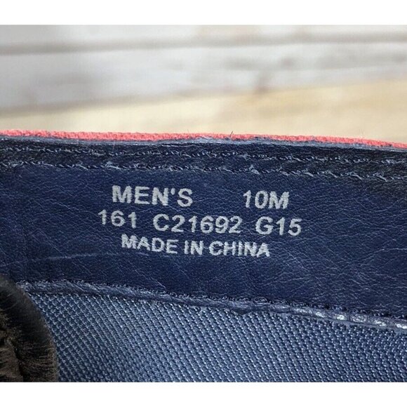 Cole Haan Grand Os Waterproof Canvas Boots Mens Size 10 C21692 Brown Red - Picture 7 of 11